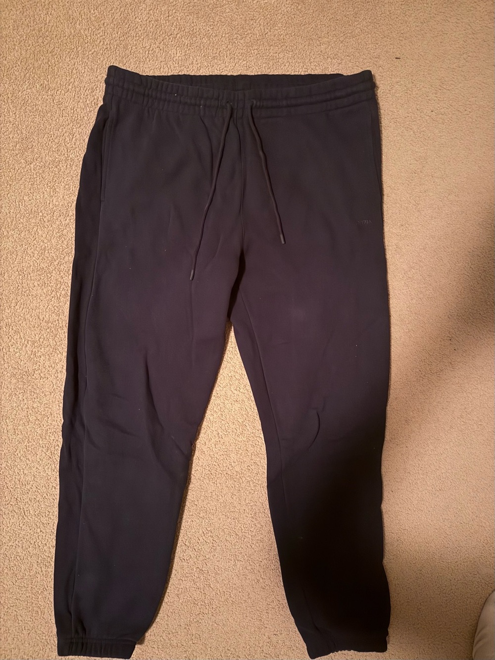 XL Aritzia Navy Boyfriend Sweatpants